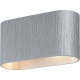 DEKORAT. STENSKA SVETILKA RABALUX KAUNAS 1XG9 OVAL ALU