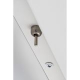 DEKORAT. STENSKA SVETILKA RABALUX TACITO GU10 1X25W BELA