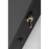 DEKORAT. STENSKA SVETILKA RABALUX TACITO GU10 1X25W ČRNA