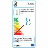DEKORAT. STENSKA SVETILKA ESTO LUMA 1X6W SMD LED