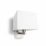 DEKORAT. STENSKA SVETILKA PHILIPS ELY 1X42W E14 36677/31/16 BELA