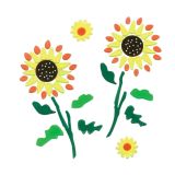 DEKORATIVNA NALEPKA STEUBER MAGIC GEL SONČNICI SREDNJI