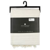 DEKORATIVNA ODEJA ATMOSPHERE 160X220X0 ,3 CM BOMBAŽNA KREM