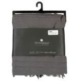 DEKORATIVNA ODEJA ATMOSPHERE 160X220X0, 3CM BOMBAŽNA SIVA