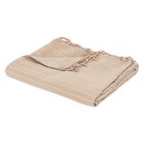 DEKORATIVNA ODEJA ATMOSPHERE 160X220X0, 3CM BOMBAŽNO BEŽ