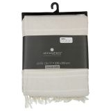 DEKORATIVNA ODEJA ATMOSPHERE 250X230X0.1CM BOMBAŽNO KREM