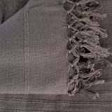 DEKORATIVNA ODEJA ATMOSPHERE 250X230X0.1CM BOMBAŽNO SIVA