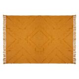 DEKORATIVNA ODEJA ATMOSPHERE INCA 180X130CM BOMBAŽNO OKER