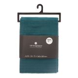 DEKORATIVNA ODEJA ATMOSPHERE PEACOCK 160X220CM MODRA