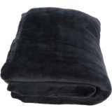 DEKORATIVNA ODEJA DOUCEUR D'INTÉRIEUR FLANEL 180X220 FLANOU ČRNA
