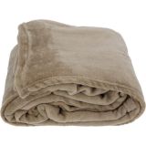 DEKORATIVNA ODEJA DOUCEUR D'INTÉRIEUR FLANELA 180X220 FLANOU RJAVA