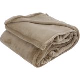 DEKORATIVNA ODEJA DOUCEUR D'INTÉRIEUR FLANELA 180X220 FLANOU RJAVA