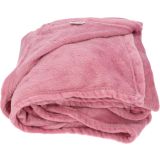 DEKORATIVNA ODEJA DOUCEUR D'INTÉRIEUR FLANELA 180X220 FLANOU VIJOLIČNA