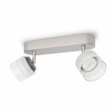 DEKORATIVNI LED REFLEKTOR PHILIPS FREMONT 2X4W LED 53332/17/16 NIKELJ