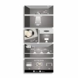 DEKORATIVNI LED REFLEKTOR PHILIPS GALILEO 3X3W LED 59080/17/16 NIKELJ