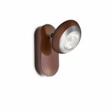 DEKORATIVNI LED REFLEKTOR PHILIPS SEPIA 1X3W LED 57170/44/16 RJAVA