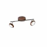 DEKORATIVNI LED REFLEKTOR PHILIPS SEPIA 2X3W LED 57172/44/16 RJAVA