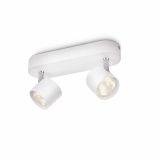 DEKORATIVNI LED REFLEKTOR PHILIPS STAR 2X3W LED 56242/31/16 BELA