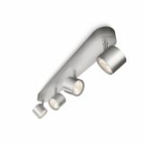 DEKORATIVNI LED REFLEKTOR PHILIPS STAR 4X3W LED 56244/48/16 ALUMINIJ