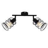 DEKORATIVNI REFLEKTOR BRILONER BLACK SPIRAL 2XE14