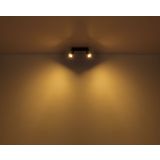 DEKORATIVNI REFLEKTOR DREW 4XGU10 LES / ČRN