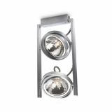 DEKORATIVNI REFLEKTOR PHILIPS FAST 2X42W G9 53062/48/16 ALUMINIJ