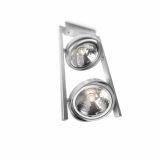 DEKORATIVNI REFLEKTOR PHILIPS FAST 2X42W G9 53062/48/16 ALUMINIJ