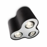 DEKORATIVNI REFLEKTOR PHILIPS PILLAR 3X35W GU10 56333/30/16 ČRNA