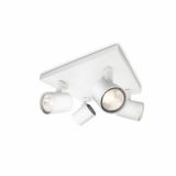 DEKORATIVNI REFLEKTOR PHILIPS RUNNER 4X35W GU10 53094/31/16 BELA