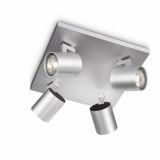 DEKORATIVNI REFLEKTOR PHILIPS RUNNER 4X35W GU10 53094/48/16 ALUMINIJ