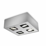 DEKORATIVNI REFLEKTOR PHILIPS TEMPO 4X35W GU10 56234/48/16 ALUMINIJ