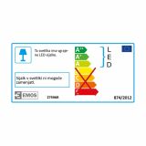 LED NAMIZNA SVETILKA DEL 1321R 4,5W Z USB POLNILCEM, RDEČA