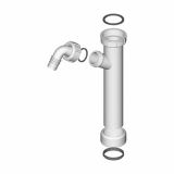 DEL ZA PVC SIFON LIV PODALJŠEK S PRIKLJ.ZA PS