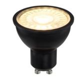 DEL ZA SVETILKO SIJALKA LED 6.5W WW GU10 3000K, 450LM, ČRNA