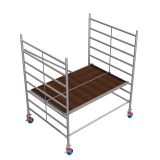 ALU VEČNAMENSKI ODER KRAUSE DELOVNA VIŠINA 3.00 M PREMIČNI SERIJA 50 FL