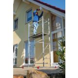 ALUMINJASTI ODER KRAUSE CORDA PODEST 1.5X0X56M DELOVNA VIŠINA 4 M