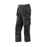 DELOVNE HLAČE ALBATROS DO PASU ALLROUNDER ŠT.S SIVO/ČRNE