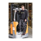 DELOVNE HLAČE ALBATROS DO PASU ALLROUNDER ŠT.S SIVO/ČRNE