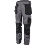 DELOVNE HLAČE ALBATROS DO PASU EXPERT ŠT.L SIVO/ČRNE