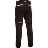 DELOVNE HLAČE BISLEY DO PASU SKILL 4D TRS STRETCH ČRNE 50