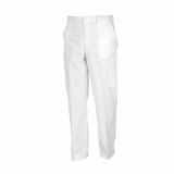 DELOVNE HLAČE MQ DO PASU BELE ŠT.56 100% BOMBAŽ