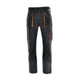 DELOVNE HLAČE SARA KING DO PASU 58 GRAFIT / ORANŽNA