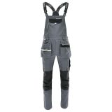 DELOVNE HLAČE SARA MONTER FARMER ŠT. 56 SIVO / ČRNE