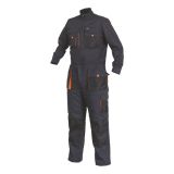 DELOVNI KOMBINEZON SARA KING ŠT.XXL GRAFIT / ORANŽNA