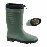 DELOVNI ŠKORNJI WELLY VISOKI ŠT.37 PVC ZELEN PODLOŽEN