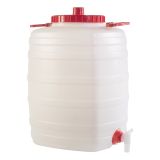 SOD DEMETRA 50 LT S PIPO Z ROČAJI RDEČ POKROV