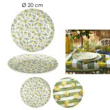 DESERTNI KROŽNIK HOME DECO 19 CM BAIN DE SOLEIL PORCELAN