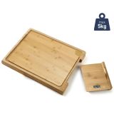 LESENA DESKA PLATINET BAMBUS LESENA Z VGRAJENO LESENO KUHINJSKO TEHTNICO