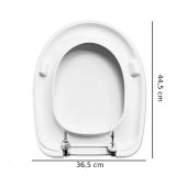 DESKA ZA WC ŠKOLJKO CERAMICA DOLOMITE GARDA J1041