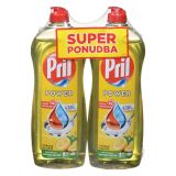 DETERGENT-ROČNO POMIVANJE HENKEL LCH PRIL 2X750ML LEMON